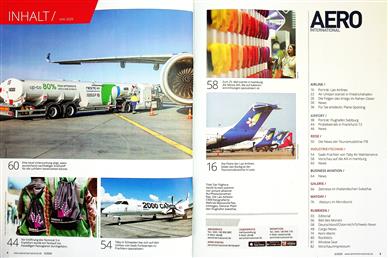 Aero International Inhaltsverzeichnis