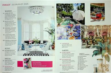 Homes & Gardens Deutsch Inhaltsverzeichnis