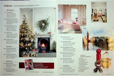 Homes & Gardens Deutsch Inhaltsverzeichnis