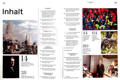 Wirtschaftswoche Inhaltsverzeichnis