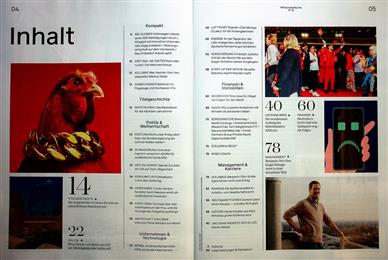 Wirtschaftswoche Inhaltsverzeichnis
