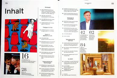 Wirtschaftswoche Inhaltsverzeichnis