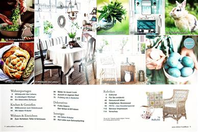 Mein schönes Landhaus & Deko Inhaltsverzeichnis