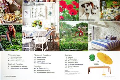 Mein schönes Landhaus & Deko Inhaltsverzeichnis