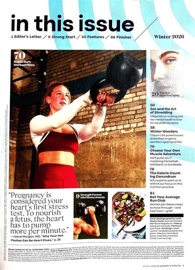 Women's Health (UK) Inhaltsverzeichnis