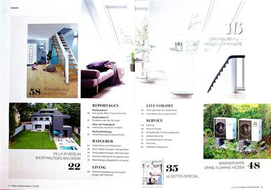 Althaus Modernisieren Inhaltsverzeichnis