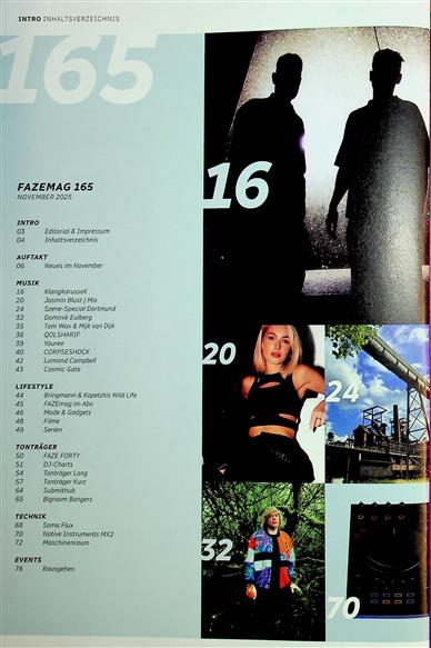 Faze Mag Inhaltsverzeichnis