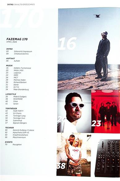 Faze Mag Inhaltsverzeichnis