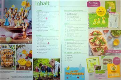 LandKind Inhaltsverzeichnis