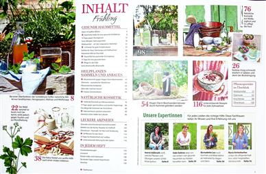 Landapotheke Inhaltsverzeichnis