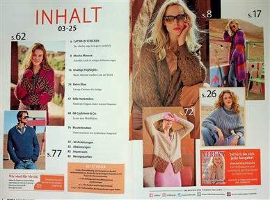 Verena Stricktrends Inhaltsverzeichnis