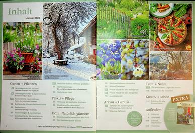 Mein Schöner Landgarten Inhaltsverzeichnis