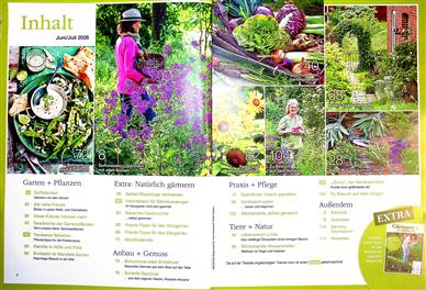 Mein Schöner Landgarten Inhaltsverzeichnis
