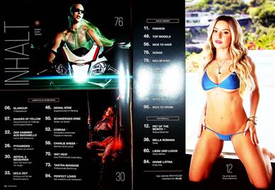 Penthouse Deutschland Inhaltsverzeichnis