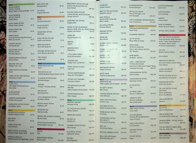 Tätowierer Jahrbuch 2026 Tattoo Life Inhaltsverzeichnis