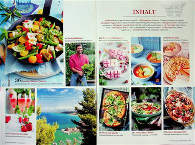 So isst Italien Spezial Vegetariano 2024 Inhaltsverzeichnis