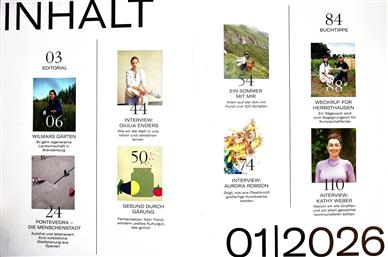 Werde Inhaltsverzeichnis