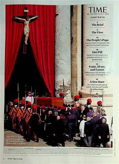 Time Magazine Inhaltsverzeichnis