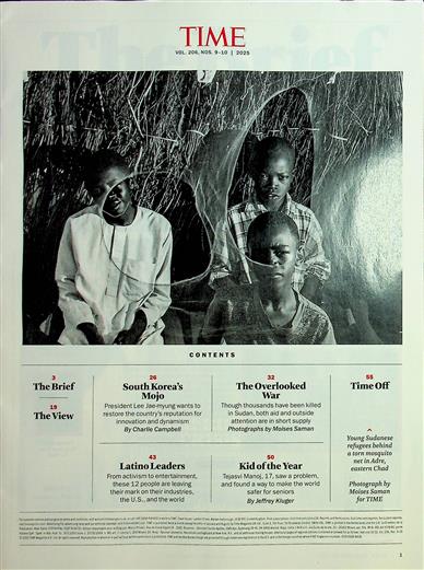 Time Magazine Inhaltsverzeichnis