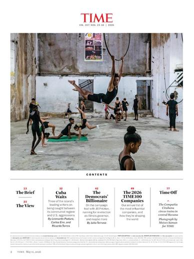 Time Magazine Inhaltsverzeichnis
