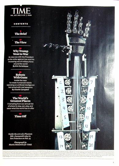 Time Magazine Inhaltsverzeichnis