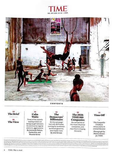 Time Magazine Inhaltsverzeichnis