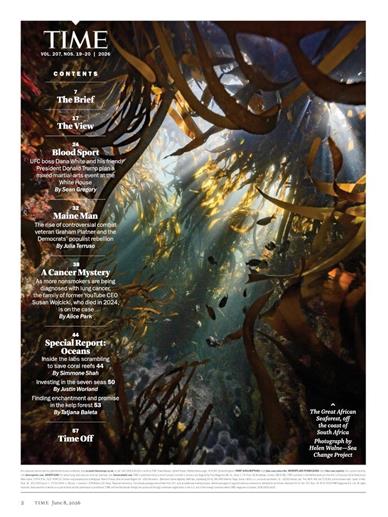 Time Magazine Inhaltsverzeichnis