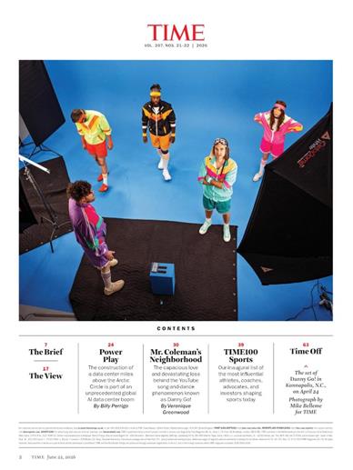 Time Magazine Inhaltsverzeichnis