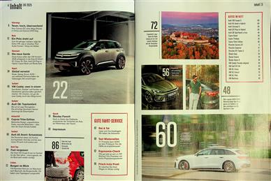 Gute Fahrt Inhaltsverzeichnis