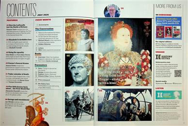 BBC History Magazine Inhaltsverzeichnis