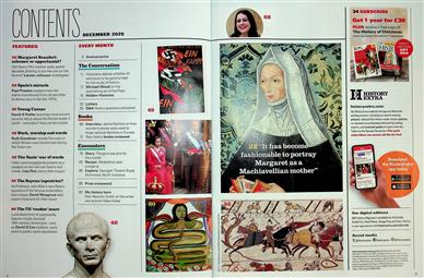 BBC History Magazine Inhaltsverzeichnis