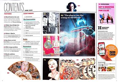 History Extra Magazine Inhaltsverzeichnis