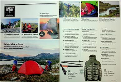 Outdoor Inhaltsverzeichnis