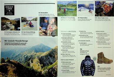 Outdoor Inhaltsverzeichnis