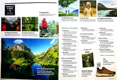 Outdoor Inhaltsverzeichnis