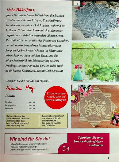 Filethäkeln leicht gemacht Inhaltsverzeichnis