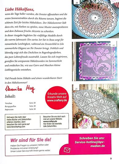 Filethäkeln leicht gemacht Inhaltsverzeichnis