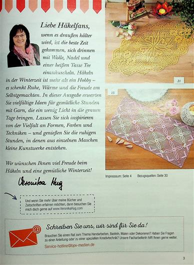 Dekoratives Häkeln Inhaltsverzeichnis