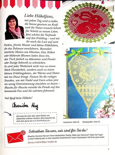 Dekoratives Häkeln Inhaltsverzeichnis