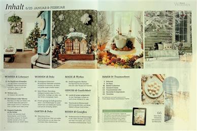 Traum Wohnen Inhaltsverzeichnis