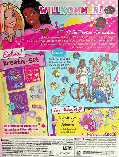Barbie Inhaltsverzeichnis