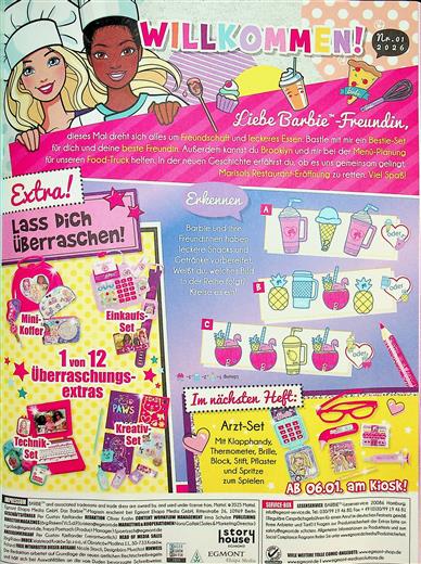 Barbie Inhaltsverzeichnis