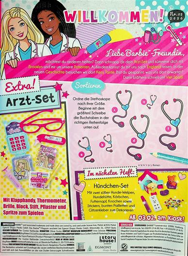 Barbie Inhaltsverzeichnis