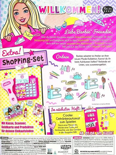 Barbie Inhaltsverzeichnis