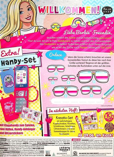 Barbie Inhaltsverzeichnis