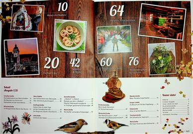 Mein Ländle Inhaltsverzeichnis