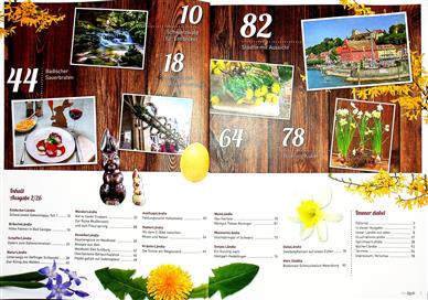 Mein Ländle Inhaltsverzeichnis