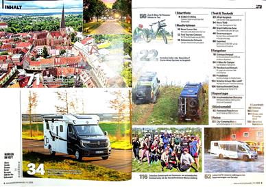 Auto Bild Reisemobil Inhaltsverzeichnis