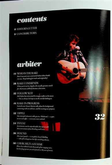 The Rake Inhaltsverzeichnis