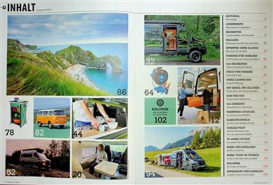 Camper Vans Inhaltsverzeichnis